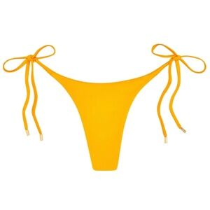 Monday Swimwear Palma Bikini Bottom – Mango Shiny NWT | Size M